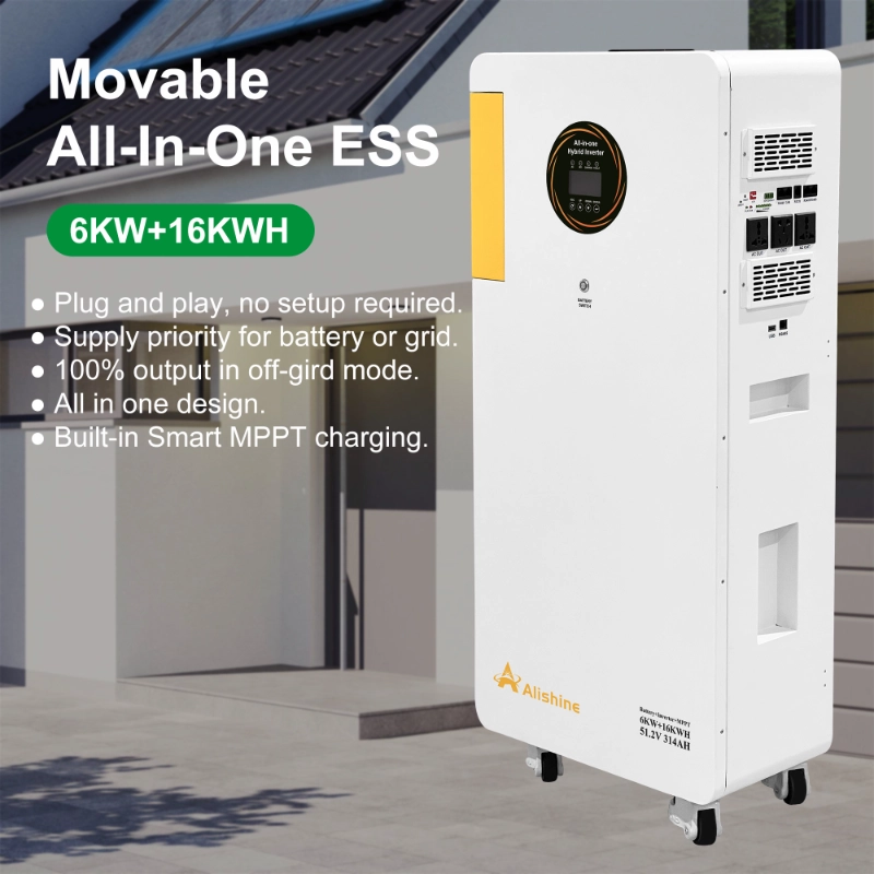 Ali Ess ESS ออลอินวันความจุสูงพร้อมอินเวอร์เตอร์ 6kW ผสานรวมกับที่เก็บข้อมูล ...
